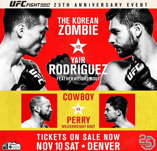 UFC Fight Night 139 Replay – Korean Zombie vs Rodriguez
