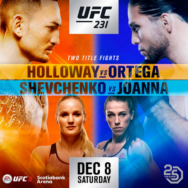 UFC 231 Replay – Holloway vs Ortega | Live Stream