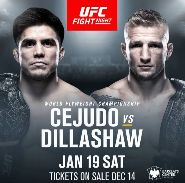 UFC Fight Night 143 Replay – Dillashaw vs Cejudo