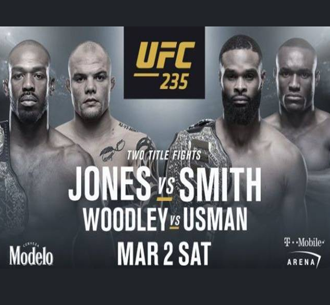 UFC 235 Replay | Smith vs Jones Full Fight