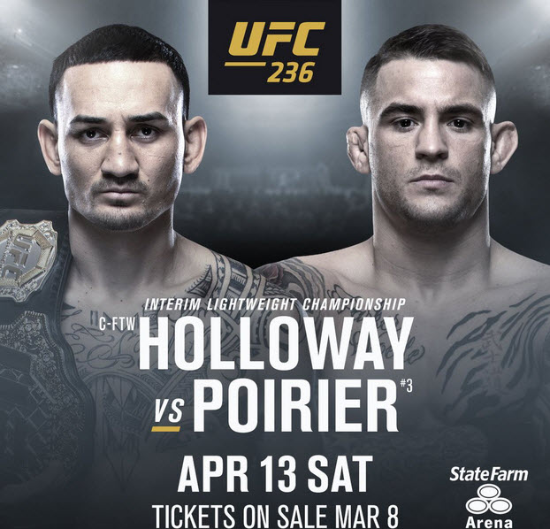 UFC 236 Replay – Holloway vs. Poirier 2 Full Fight