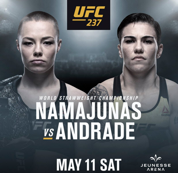 UFC 237 Replay – Namajunas vs. Andrade