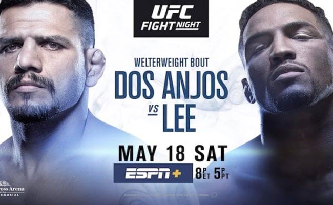 UFC Fight Night 152 Replay – dos Anjos vs. Lee