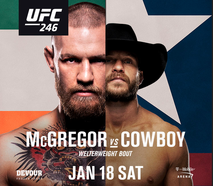 UFC 246 Full Replay – McGregor vs Cowboy Full Fight