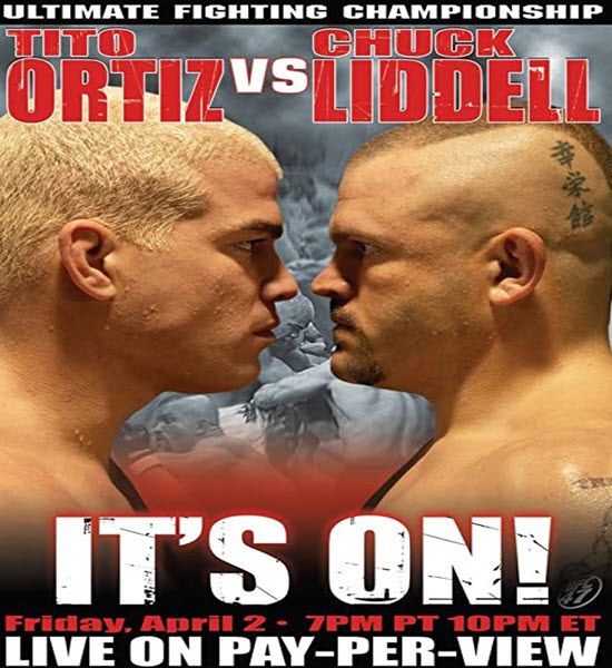 UFC 47 Replay – Liddell vs Ortiz Full Fight