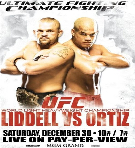 UFC 66 Replay – Ortiz vs Liddell 2 Full Fight