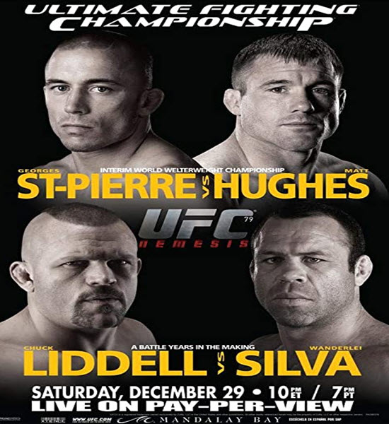 UFC 79 Replay – GSP vs Hughes 3 Full Fight