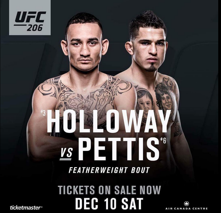 UFC 206 Results – Holloway vs. Pettis Full Fight