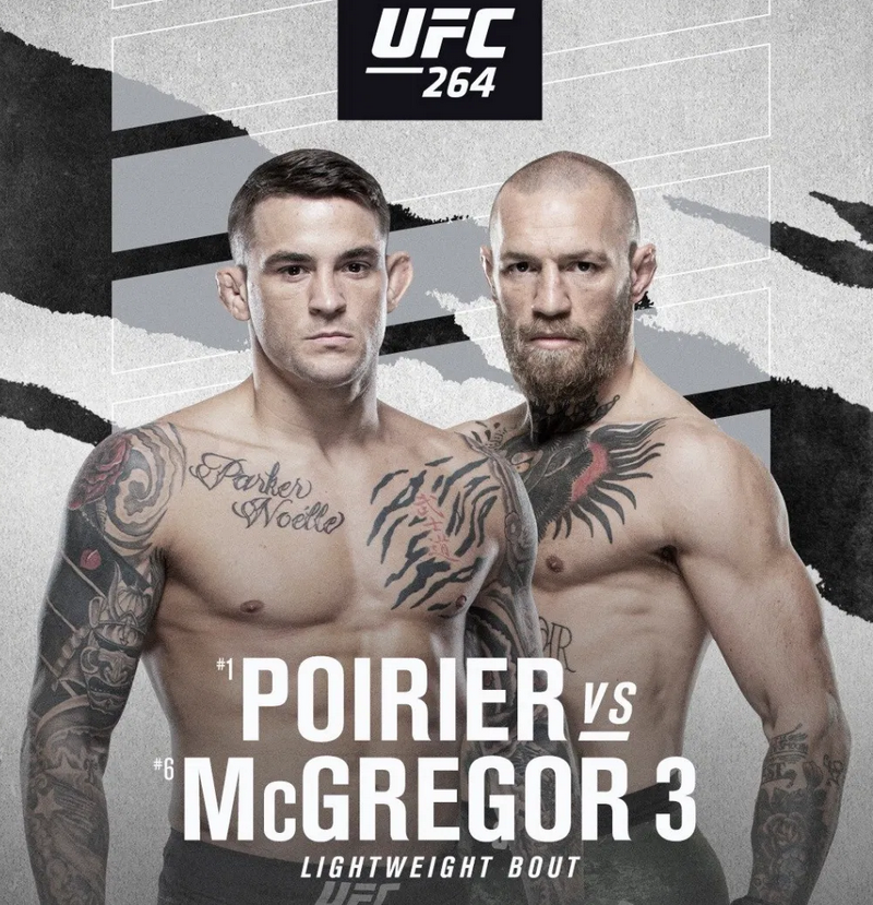 UFC 264 Results – Poirier vs. McGregor 3 Full Fight